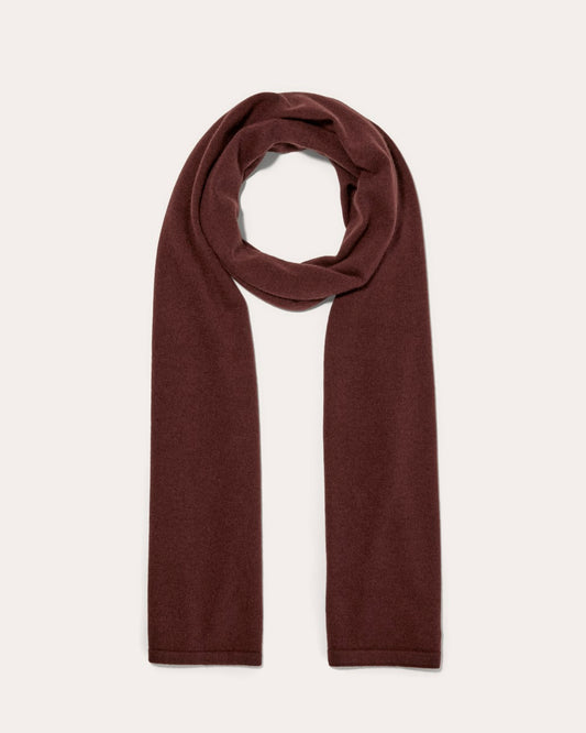 The Cashmere Scarf | Dark Mahogany