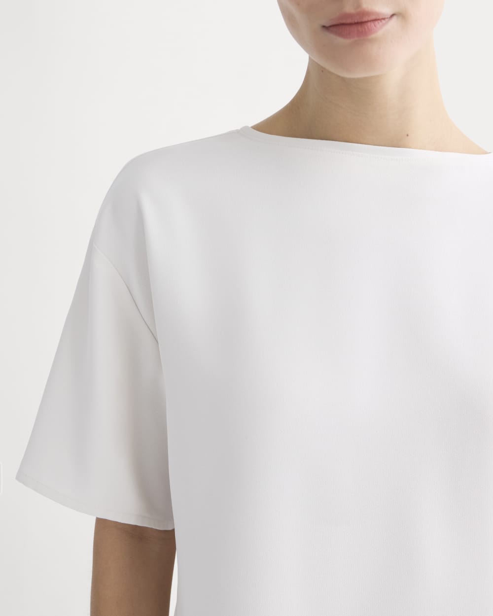 Drapey Crepe Top | Birch