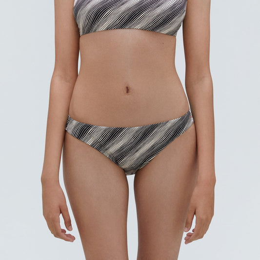 The Bikini Bottom |  Black / Canvas