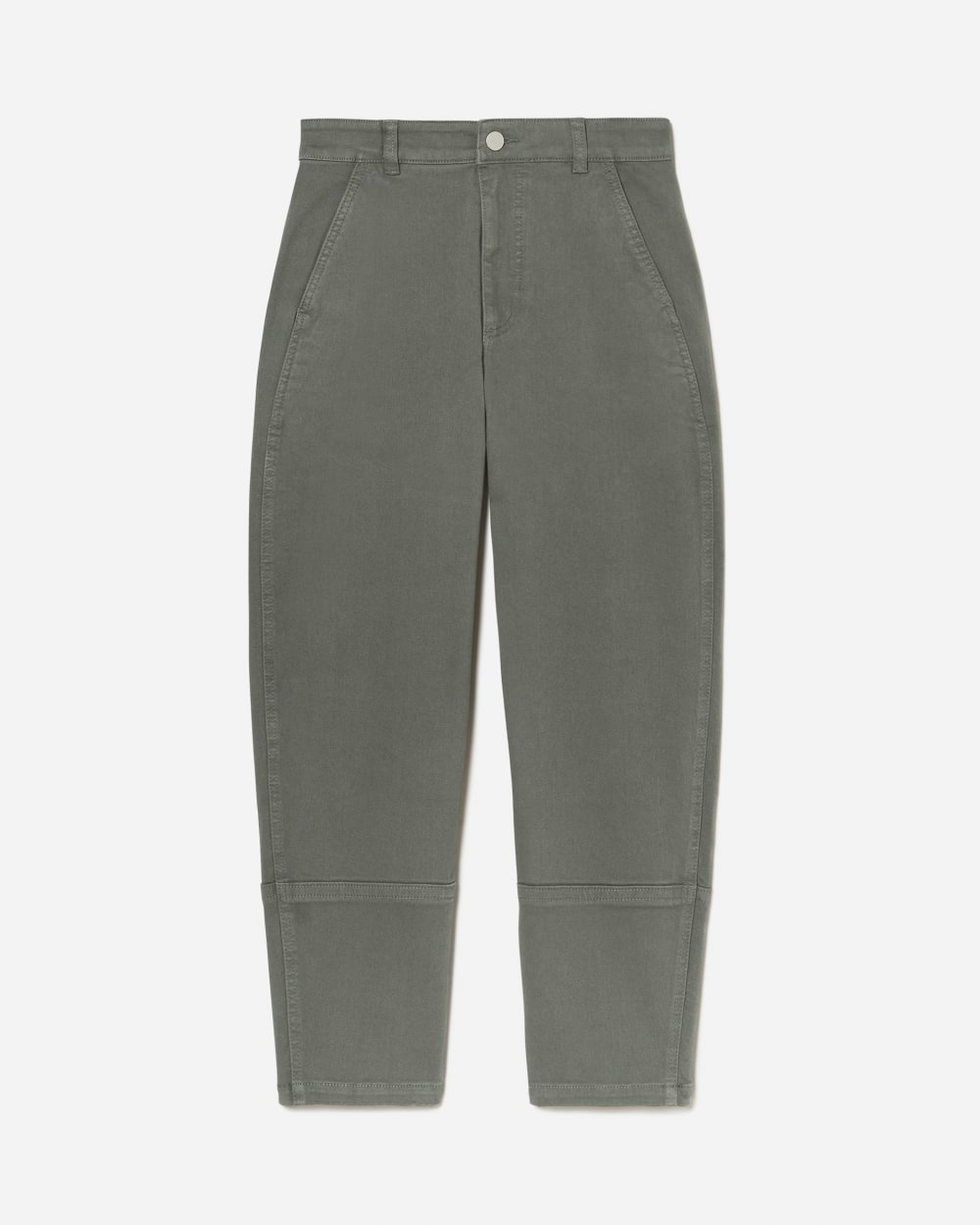 The Utility Barrel Pant | Pewter Green | Regular