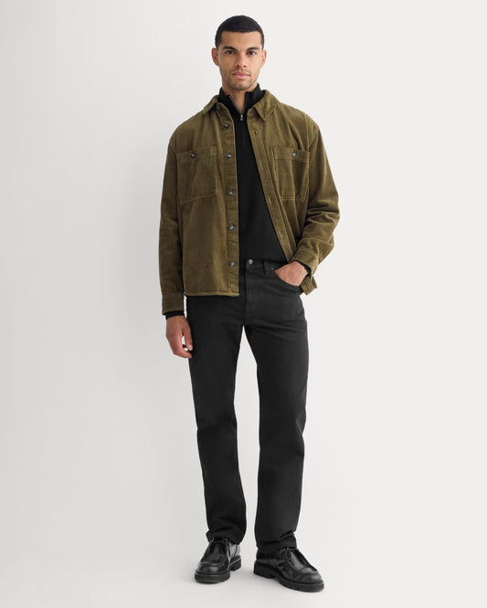 Straight-Leg Stretch Jean |  Black