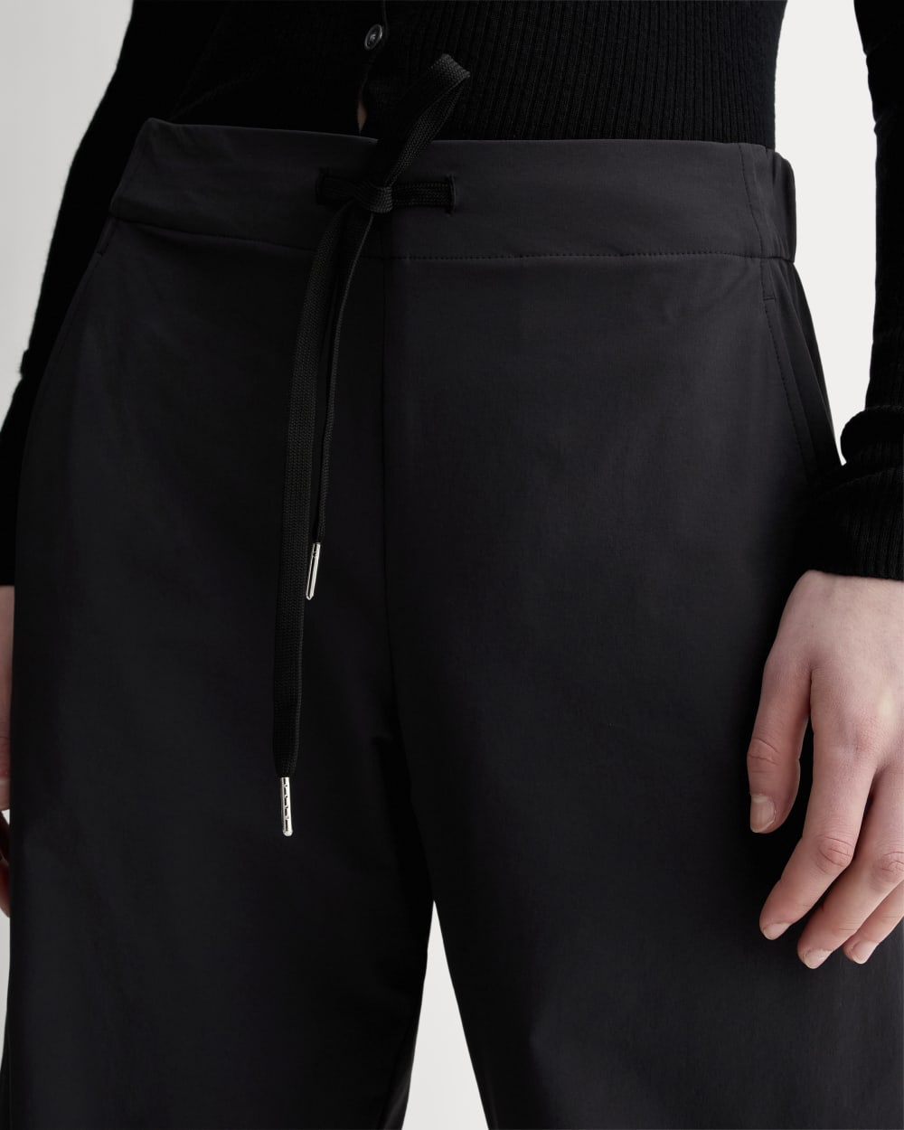 The Anywhere Barrel Pant | Black