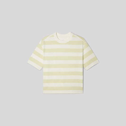 The Premium Weight Relaxed Tee | Seafoam Green / Canvas Tan