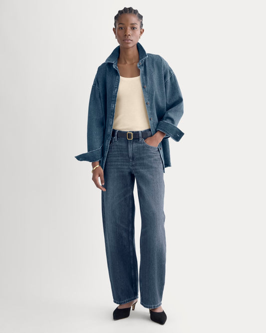 Loose Curve Jean | Tungsten Dark