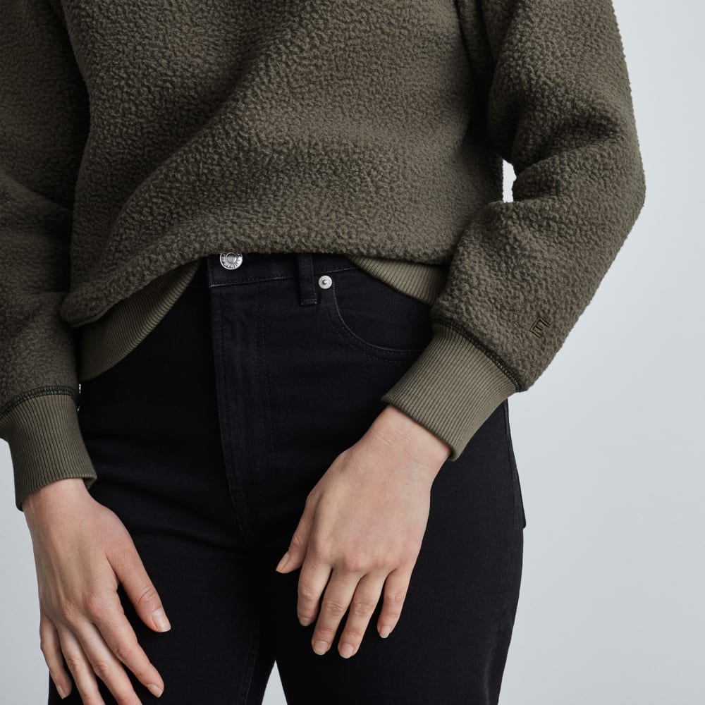 The ReNew Fleece Raglan Sweatshirt | Kalamata