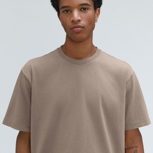 The Premium-Weight Relaxed Crew | Uniform | Taupe Grey