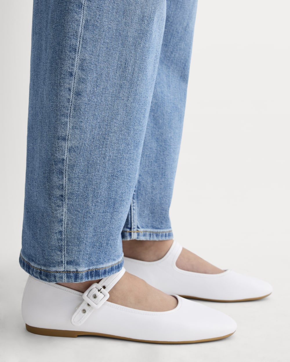 The Day Buckle Mary Jane | White