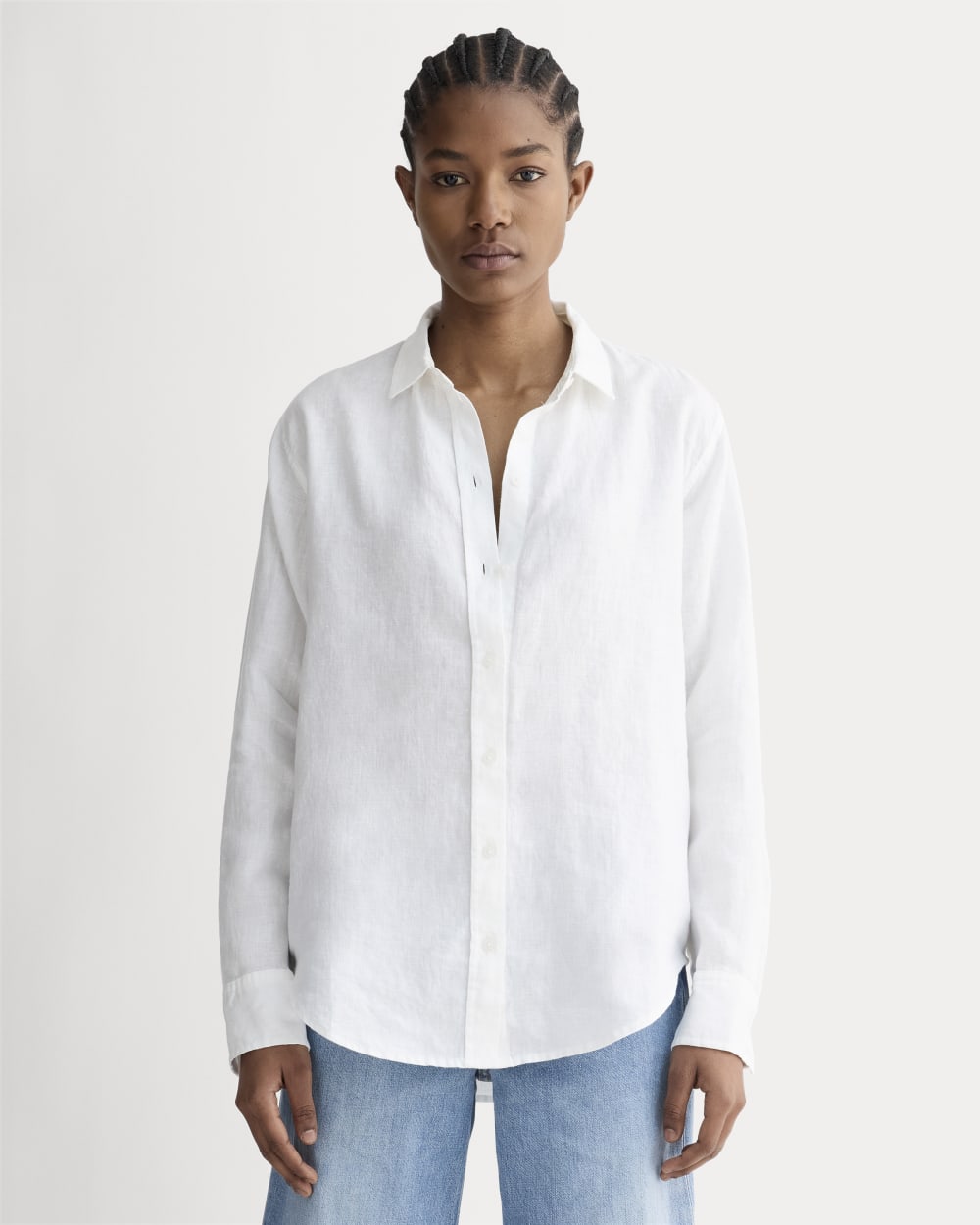 The Must-Have Shirt in Linen | White