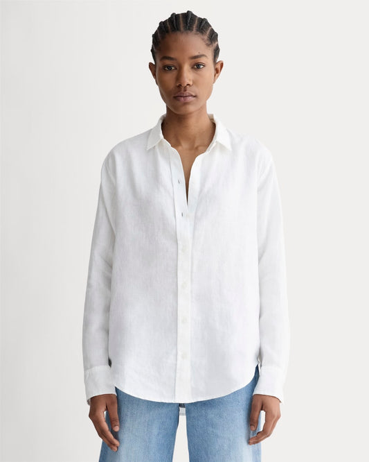 The Must-Have Shirt in Linen | White