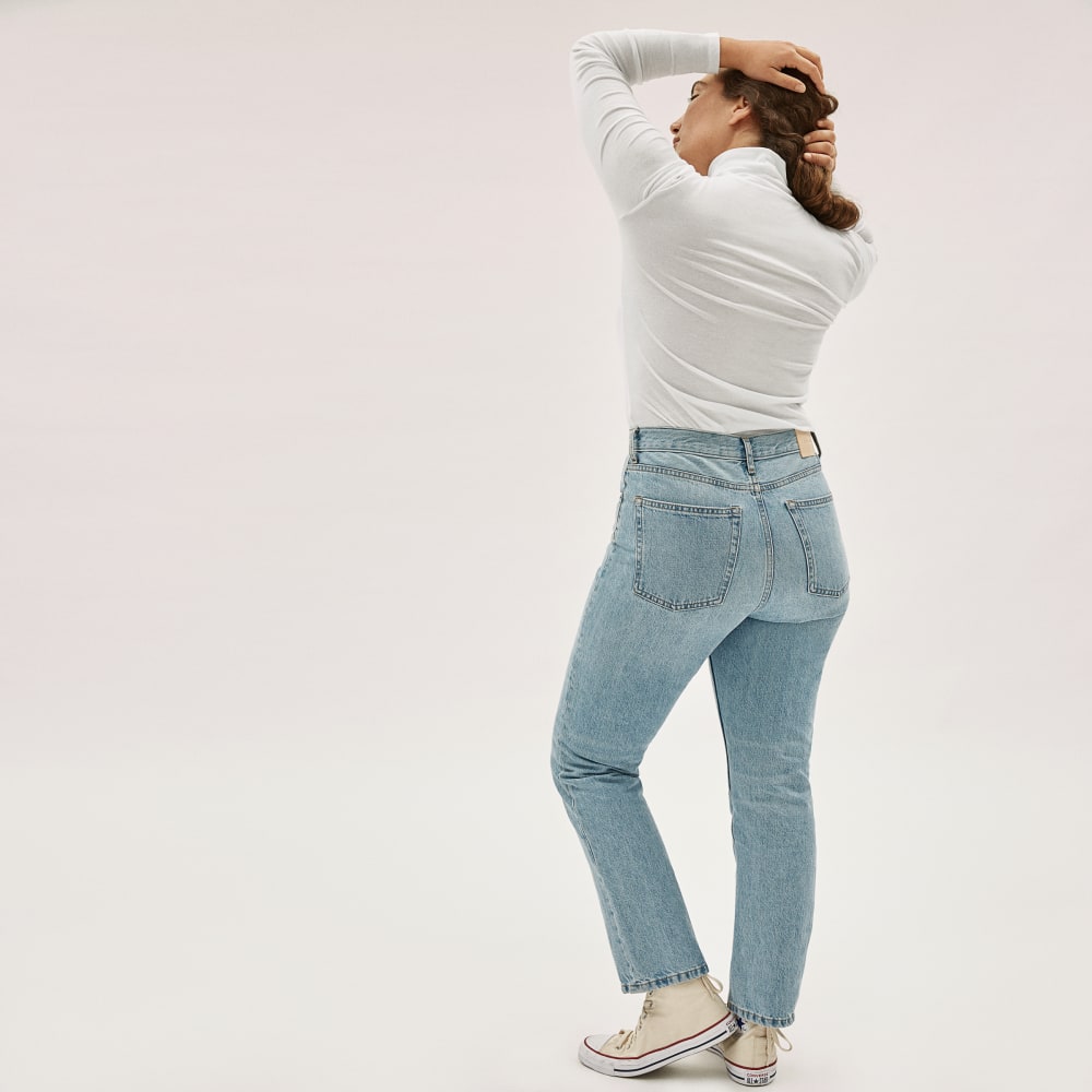 The Organic Cotton Turtleneck | White