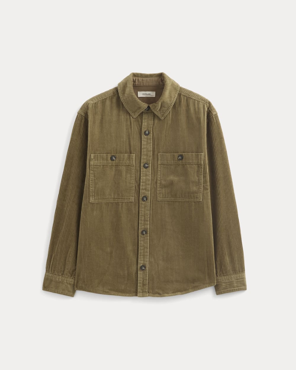Wide Wale Corduroy Shirt | Aged Brass