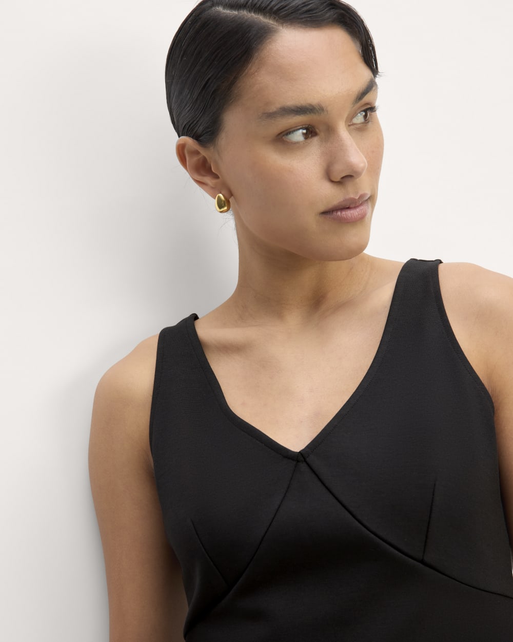 The Dream V-Neck Top | Black