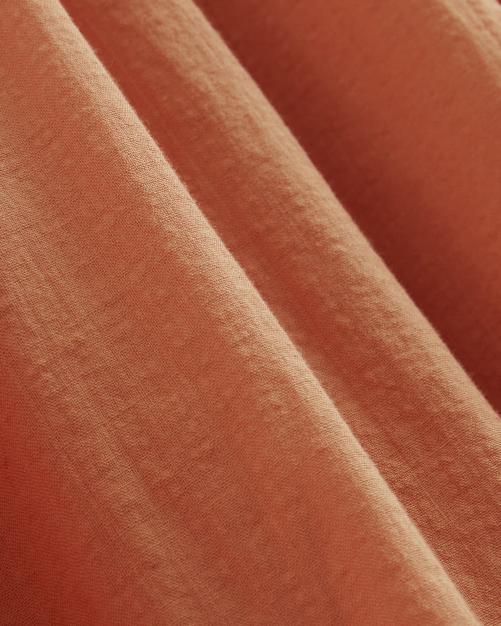 The Gauze Open-Back Dress | Soft Orange