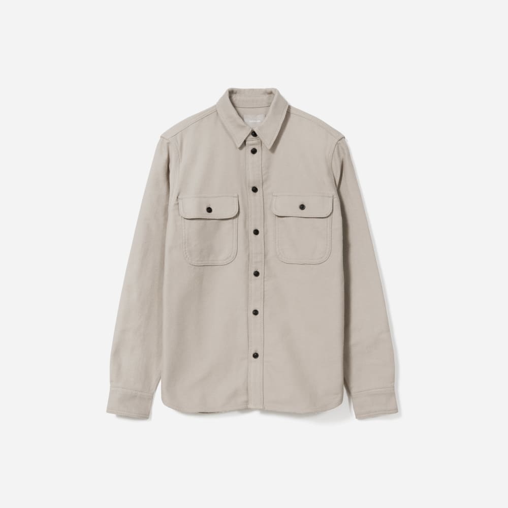 The Heavyweight Overshirt | Uniform | Stone
