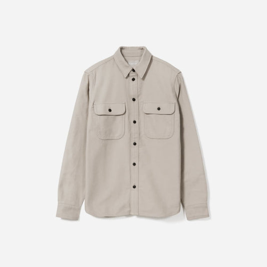 The Heavyweight Overshirt | Uniform | Stone
