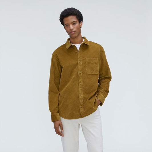The Relaxed Corduroy Shirt  | Tapenade