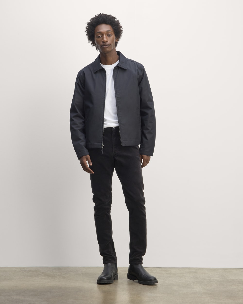 The 5-Pocket Pant in Corduroy | Black