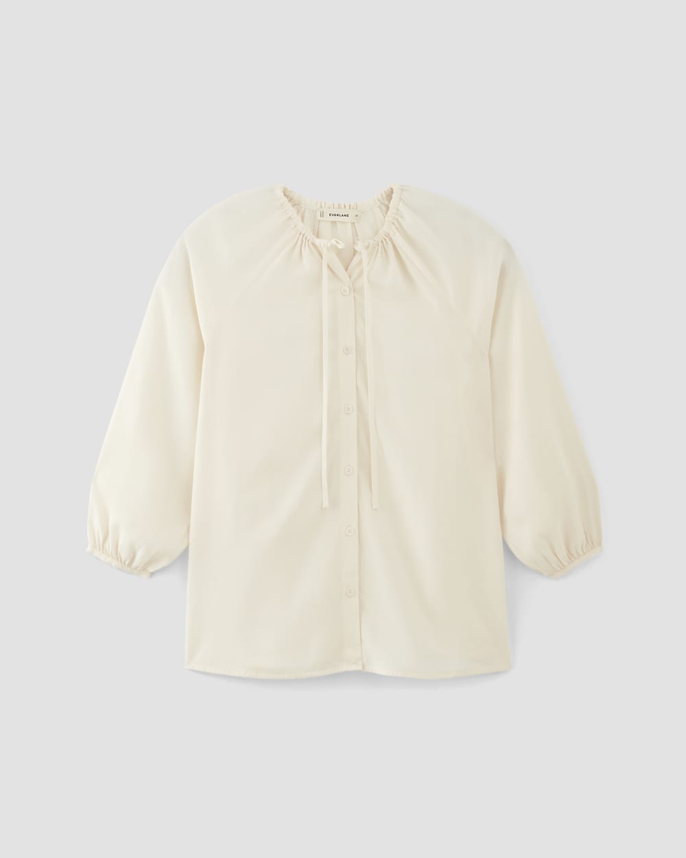 The Gathered Shirt in Butterlite | Bone