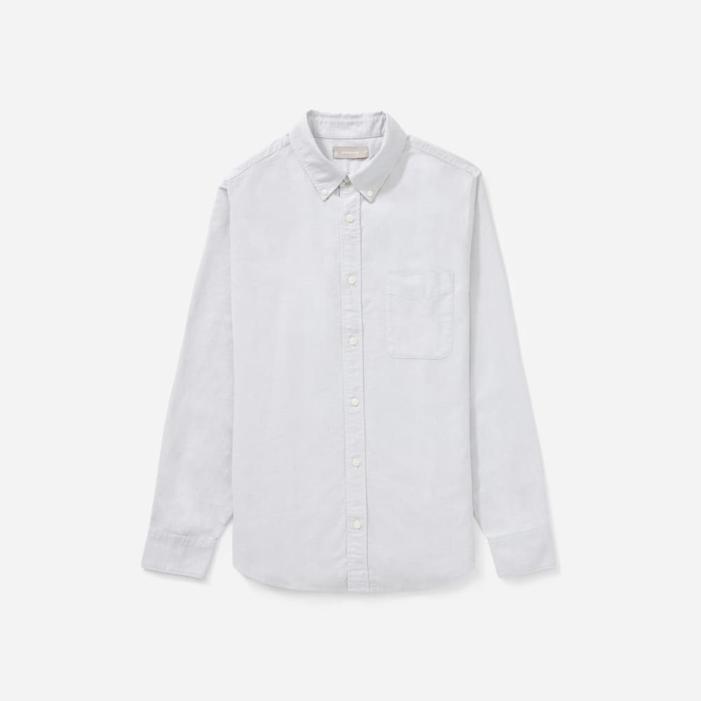 The Slim-Fit Japanese Oxford | Grey | Regular