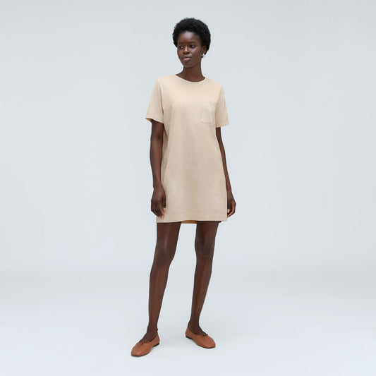 The Organic Cotton Weekend Tee Dress | Brazilian Sand