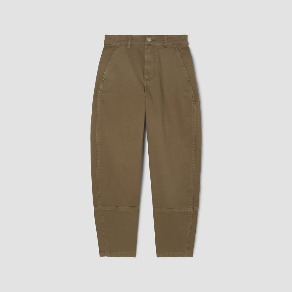 The Utility Barrel Pant | Dark Moss | Regular