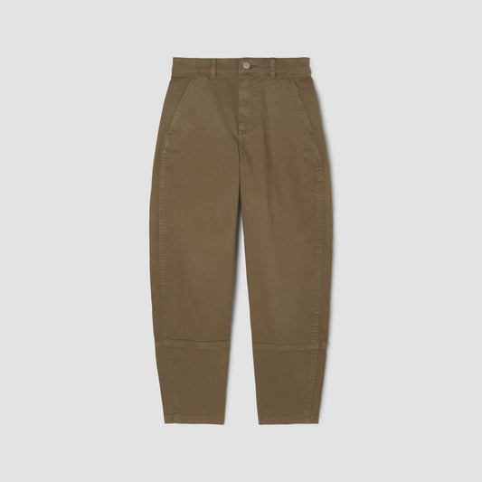 The Utility Barrel Pant | Dark Moss | Regular