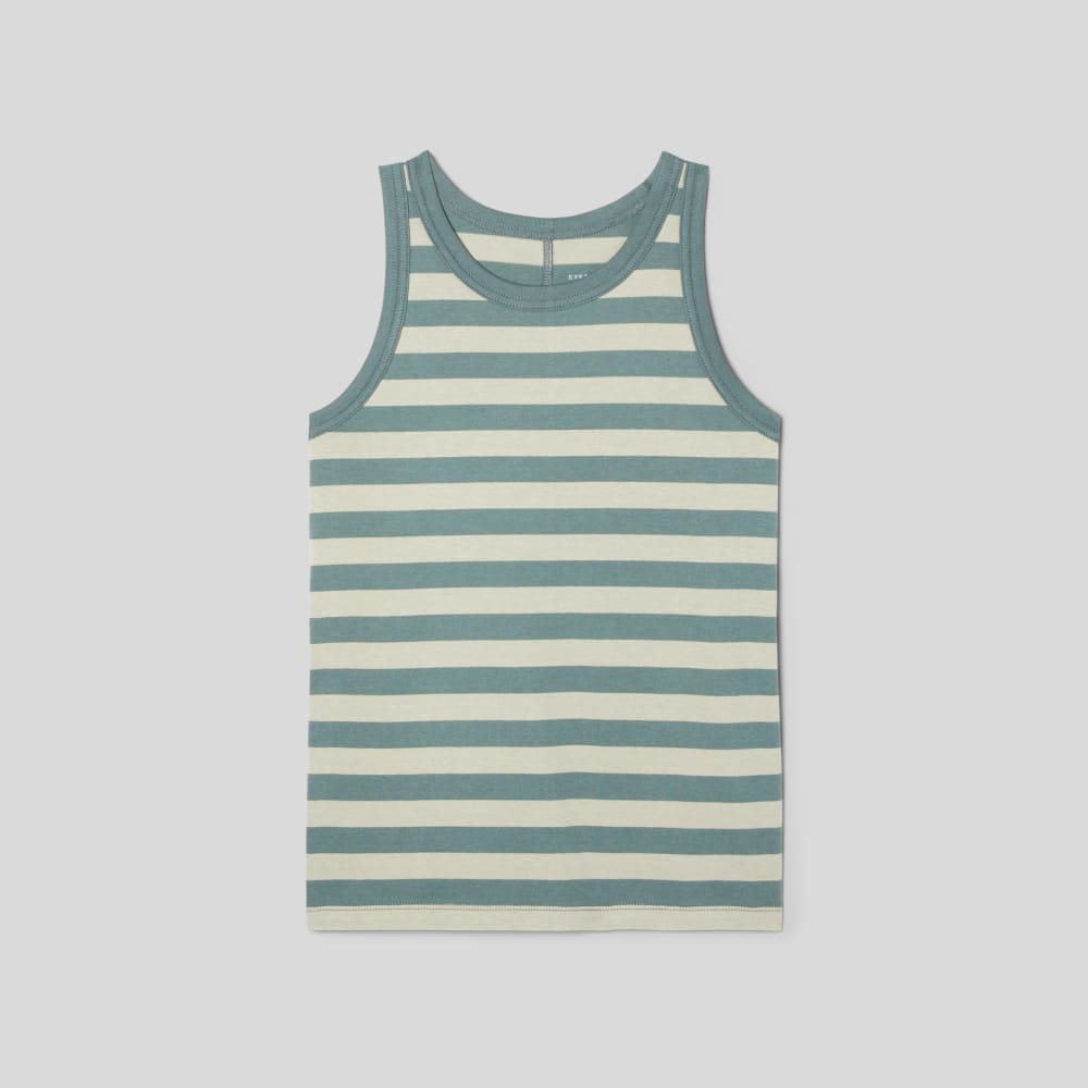 The Tank in Essential Cotton | Green Balsam / Seagrass