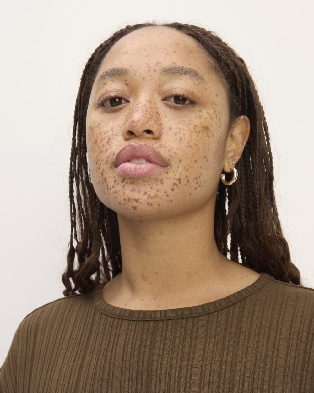 The Rib Muscle Tee | Cocoa