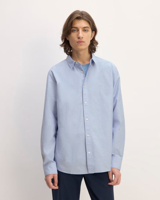The Supima® Poplin Shirt | Light Blue