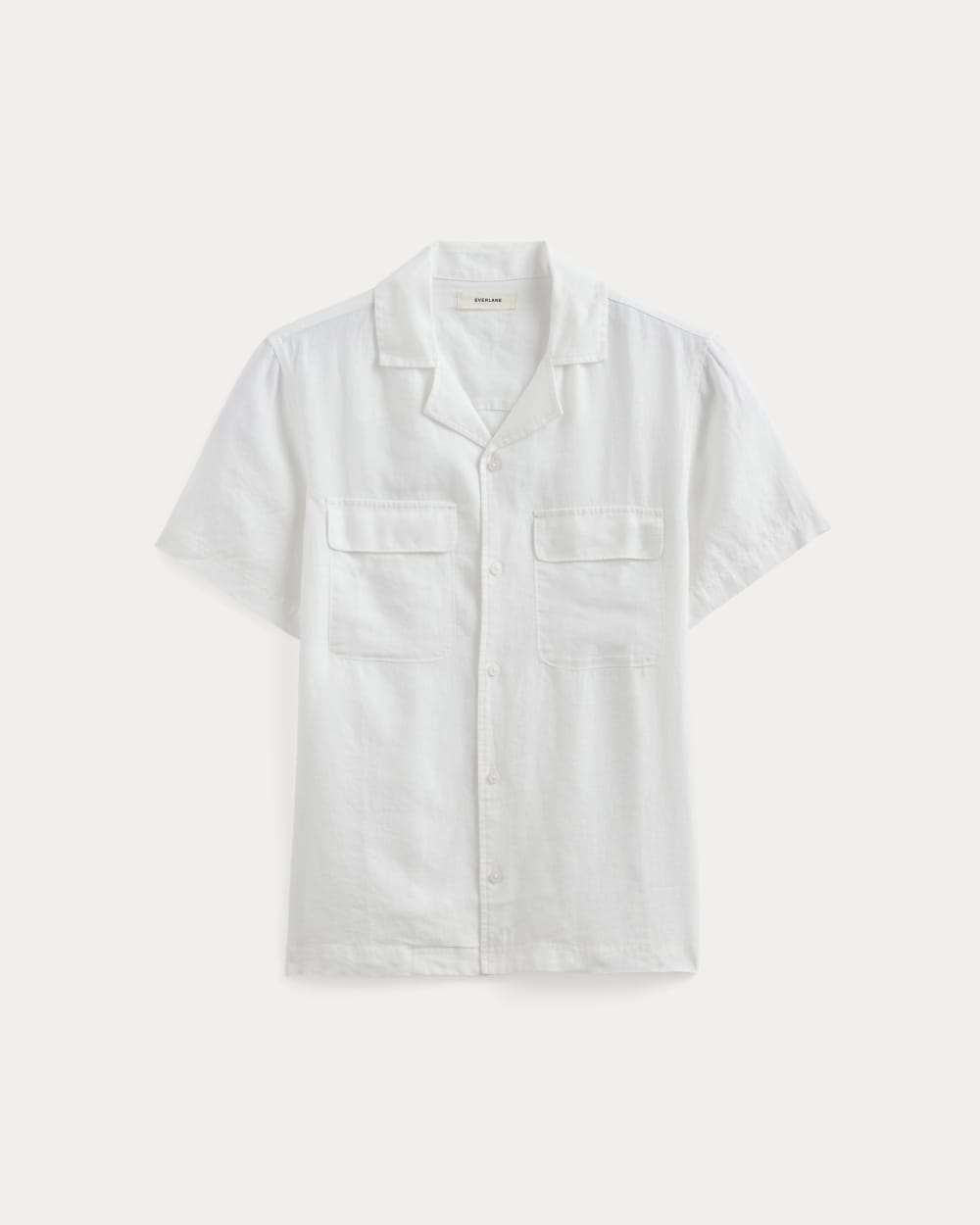 The Resort Shirt in Linen | White