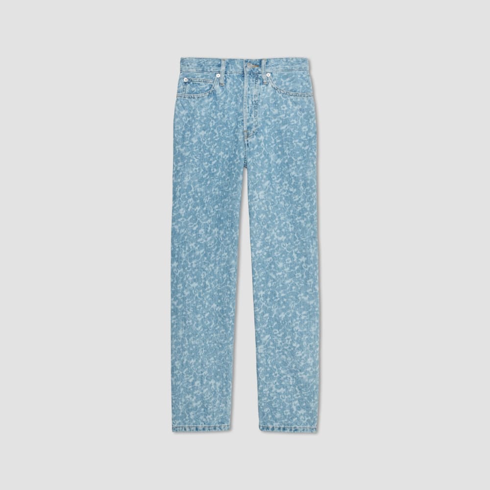 The Rigid Way-High® Jean  | Light Painterly Strokes | 27.5 Inseam