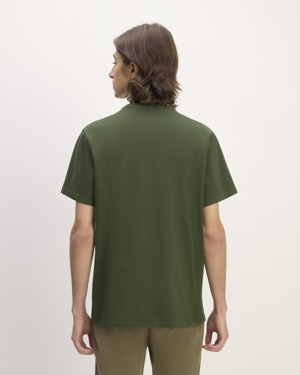 The Premium-Weight Crew | Uniform | Deep Moss Green