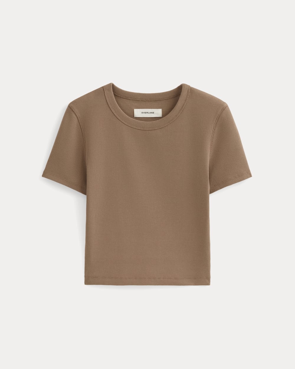 The ’90s Rib Tee | Mocha