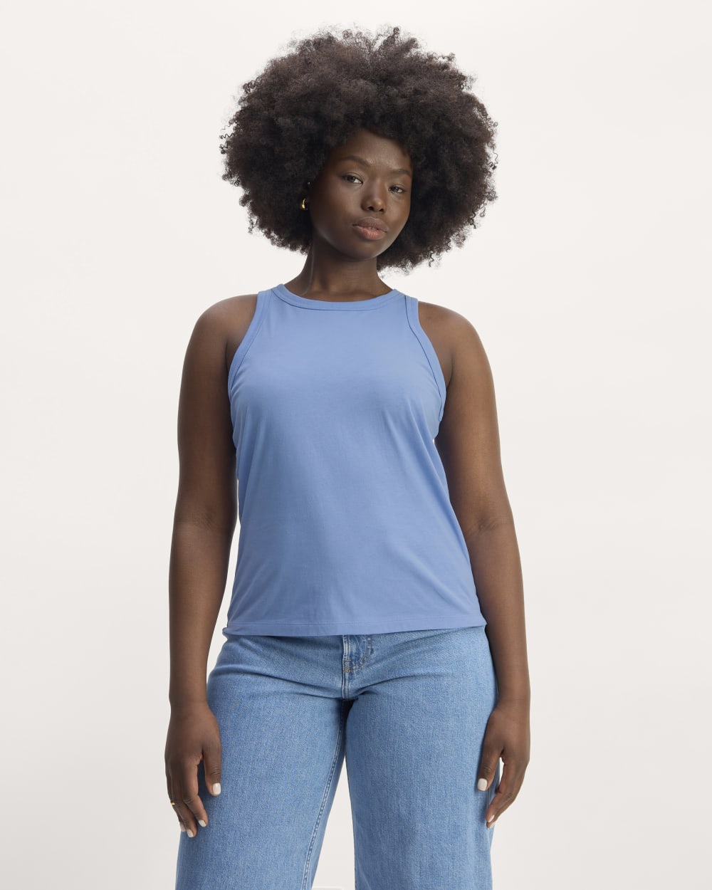 The Tank in Essential Cotton | Blue Opal