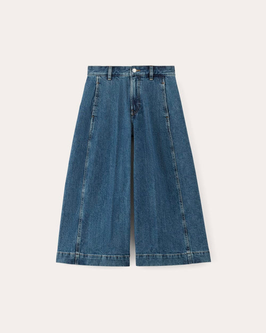 The Denim Culotte | New Blue