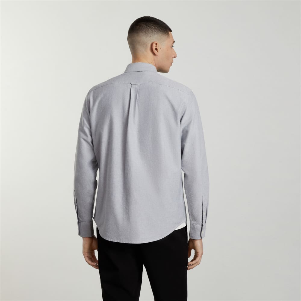 The Slim-Fit Japanese Oxford | Cloud Grey | Regular