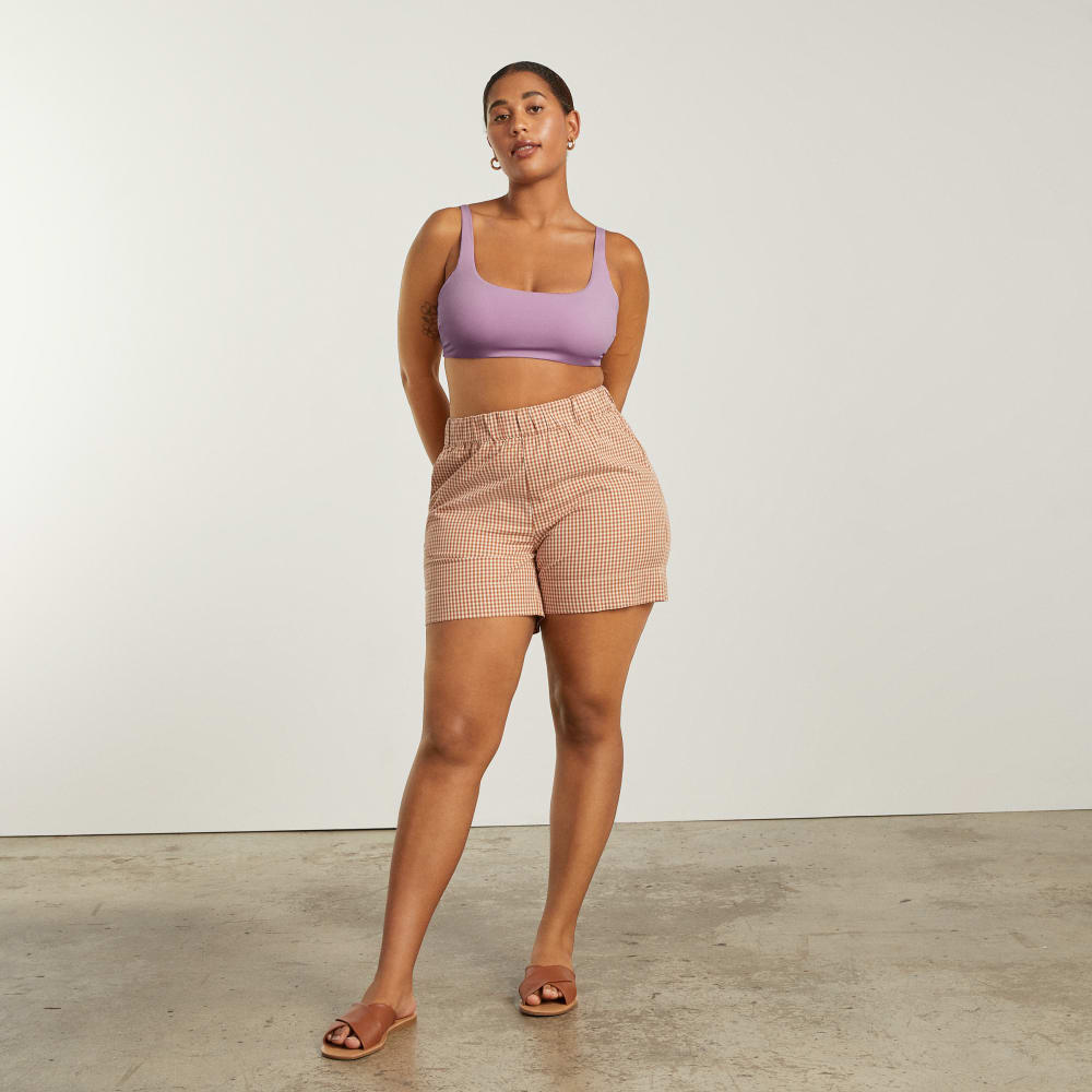 The Square-Neck Bikini Top | Lilac