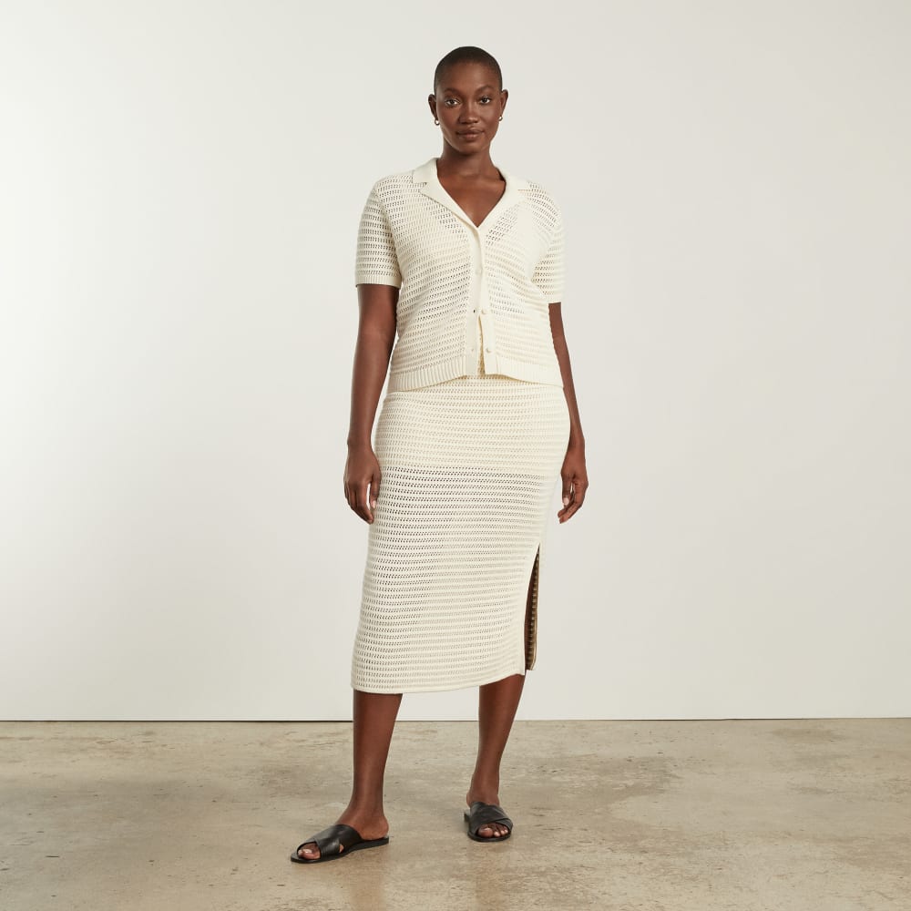 The Crochet Knit Polo | Canvas