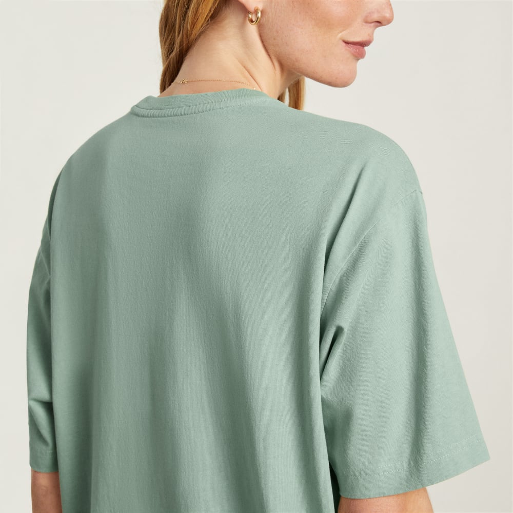 The Everyone Premium Weight Tee | White Sage