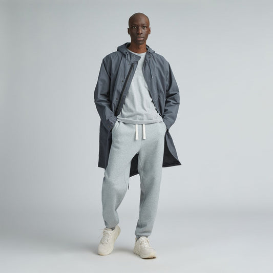 The ReTrack Sweatpant |  Heathered Grey