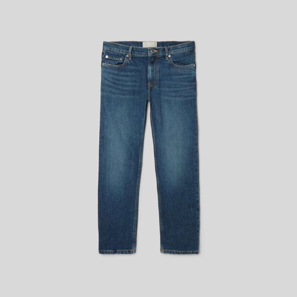 The Low-Rise Shortie Jean | Dark Ink