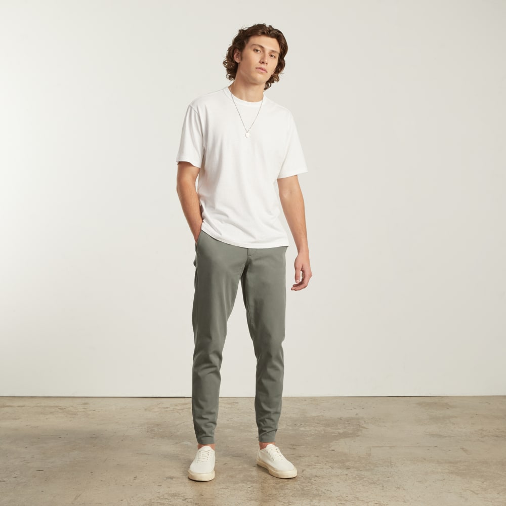 The Performance Traveler Chino | Pewter Green