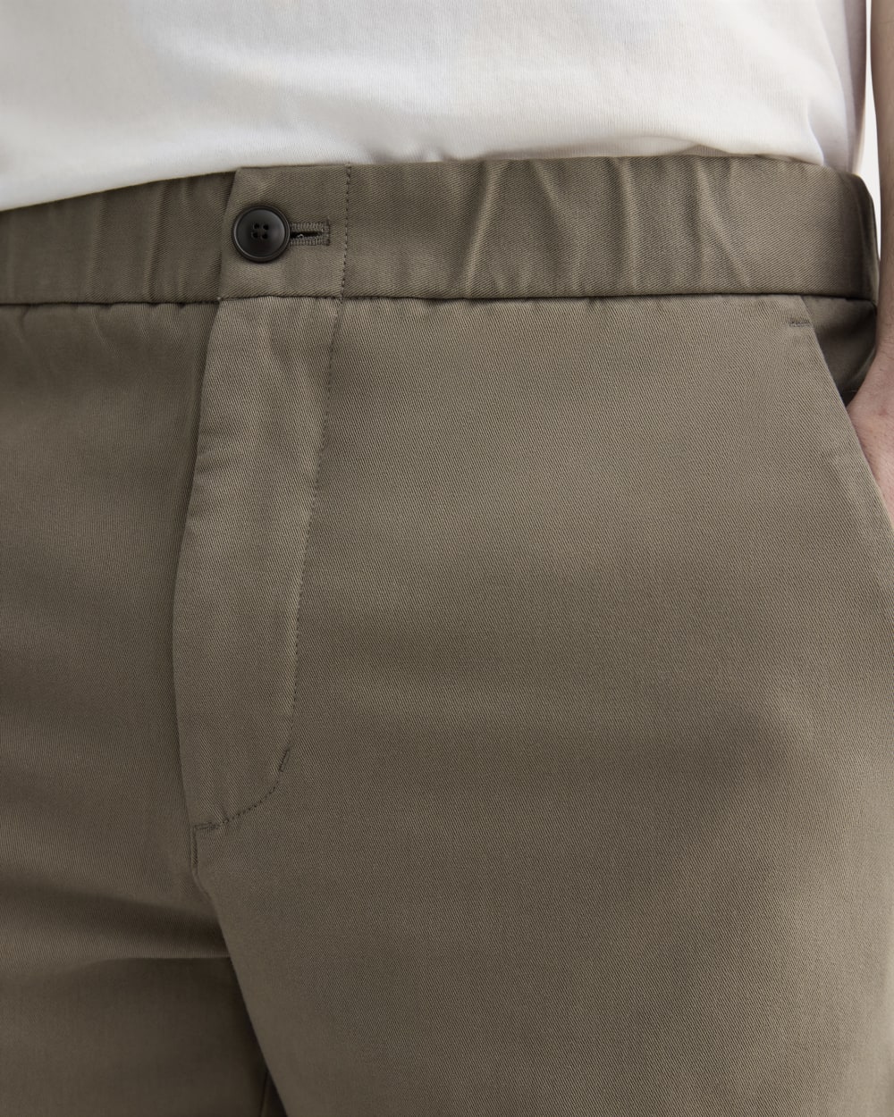 The Pull-On Performance Chino Short | Abalone
