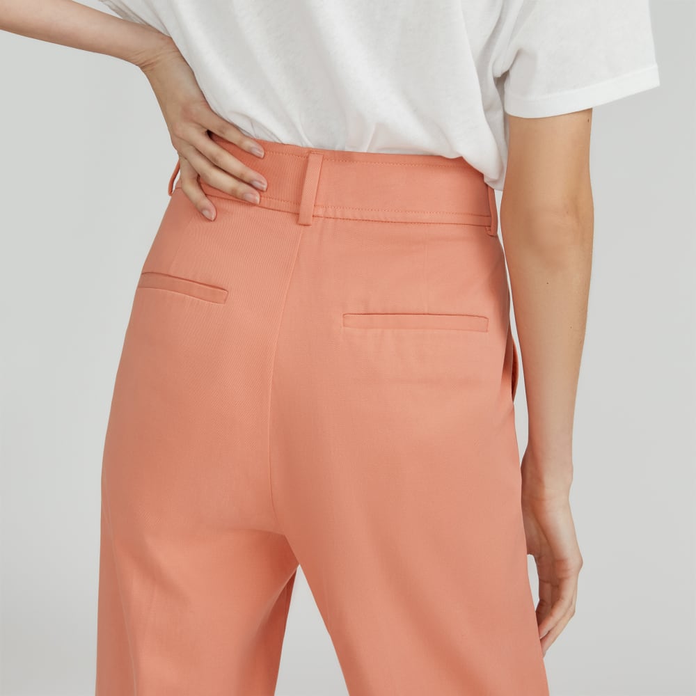 The Draper Tapered Pant in Buttersmooth | Tawny Pink