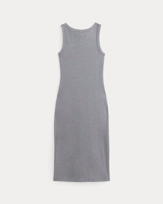 The Selfie Tank Dress | Mid Heather Grey