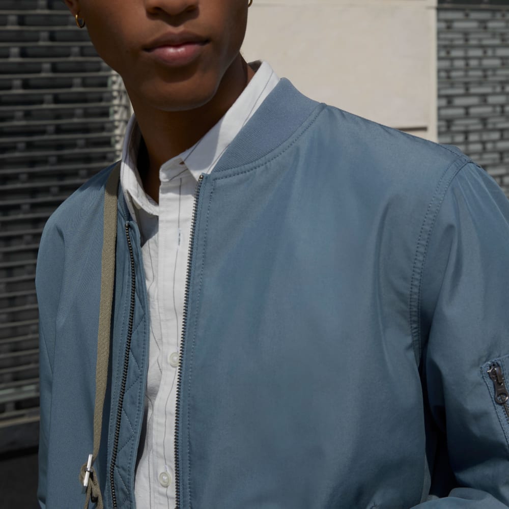 The Bomber Jacket | Uniform | Faded Blue