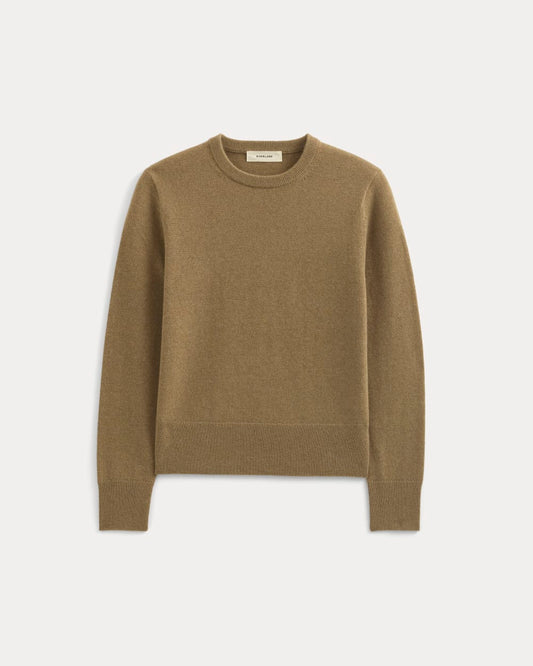 Cashmere Slim Crew Sweater | Toast