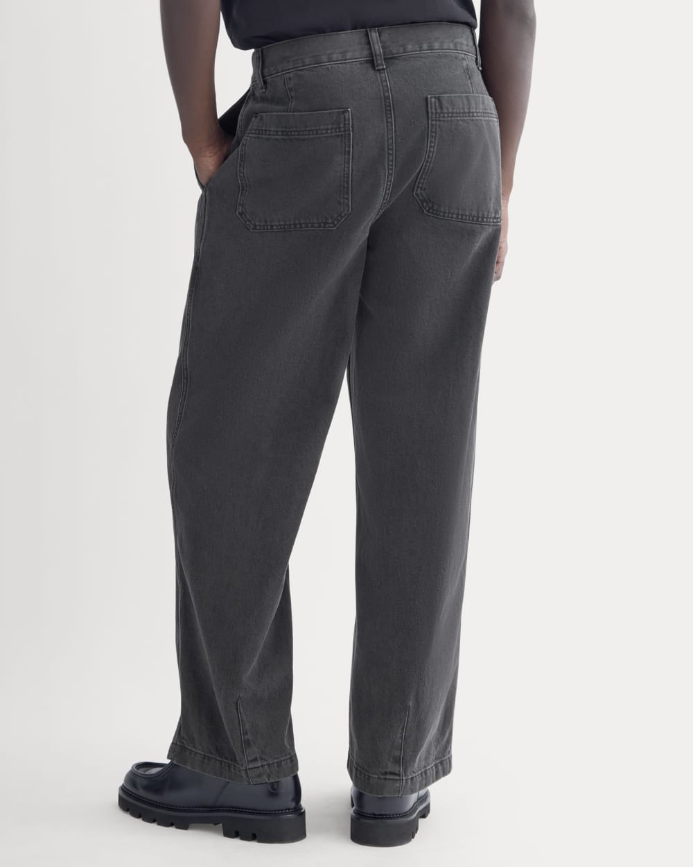 Baggy Rigid Jean | Washed Black | 30