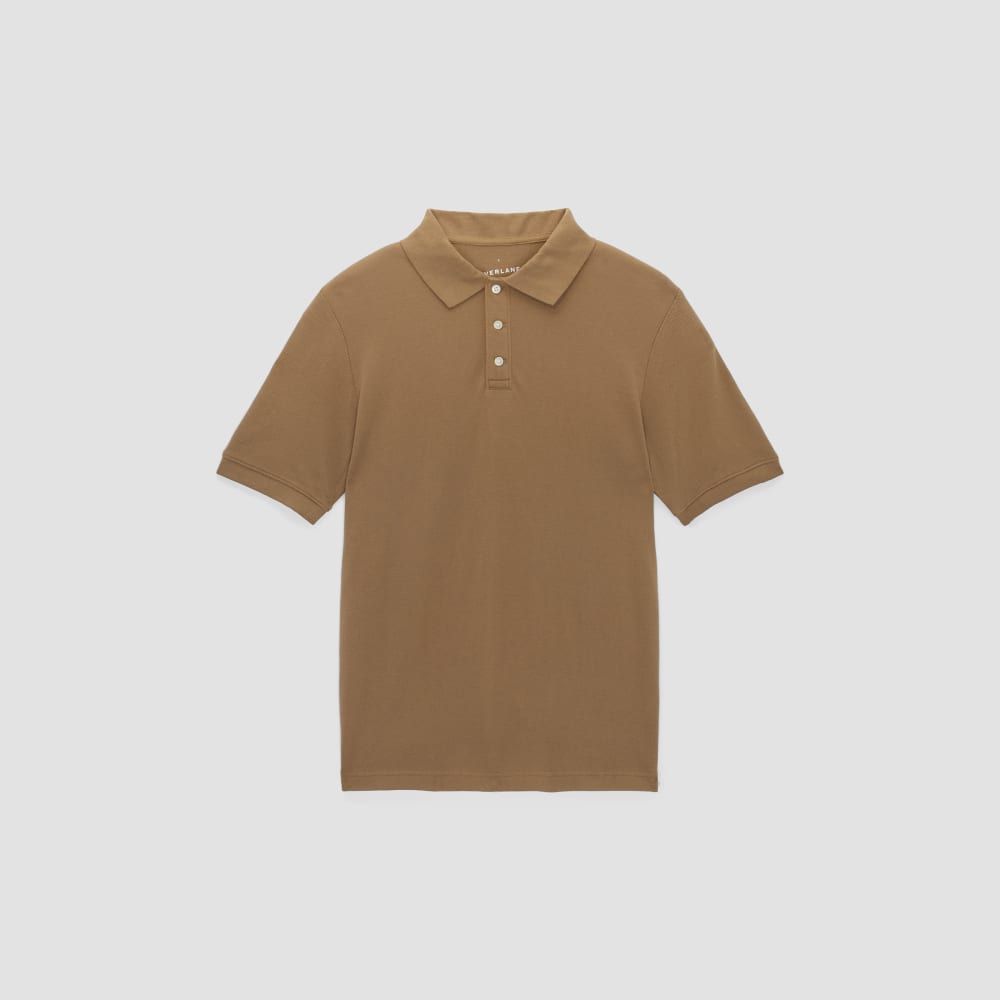 The Pique Polo | Toasted Coconut