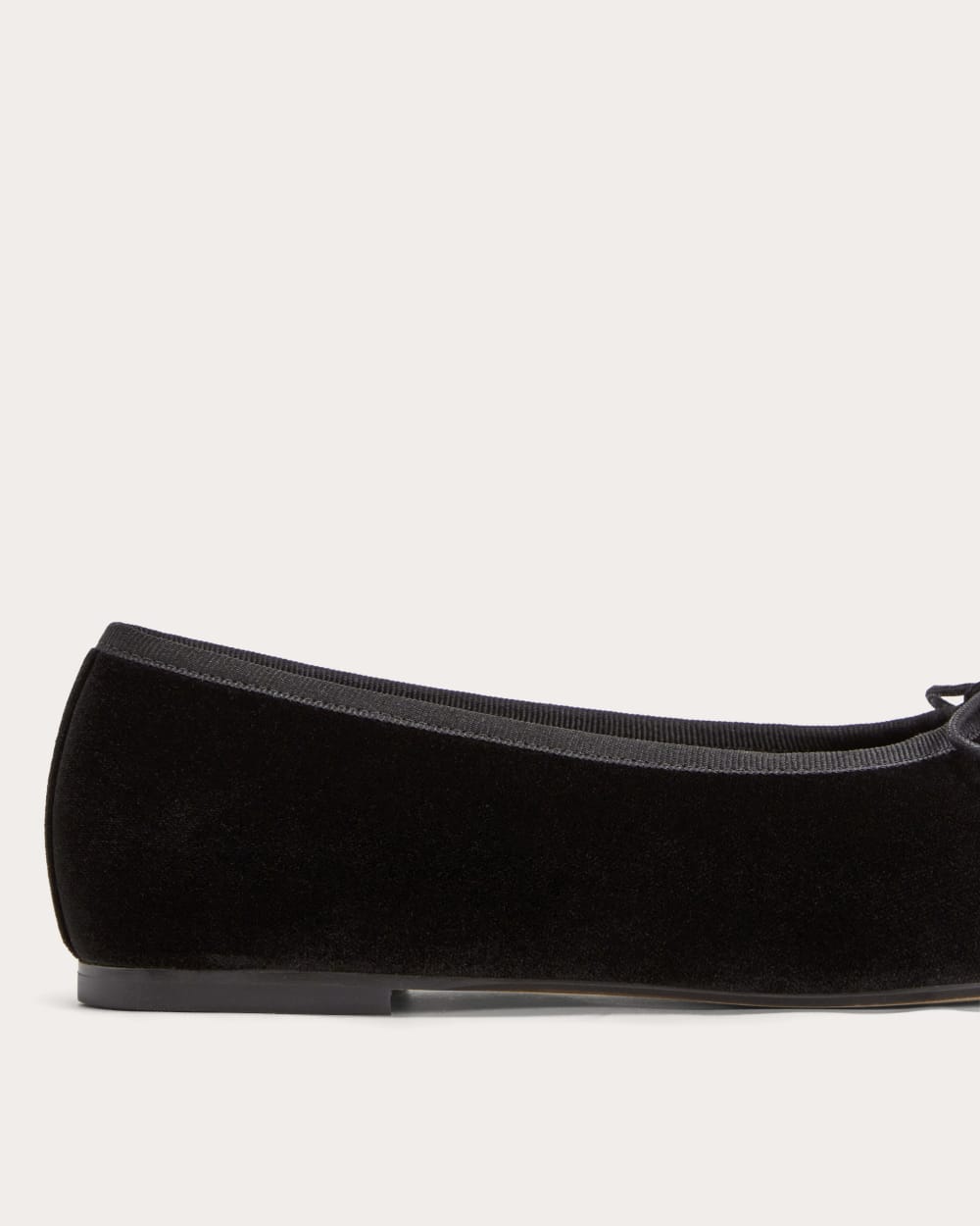 The Day Ballet Flat | Black Velvet
